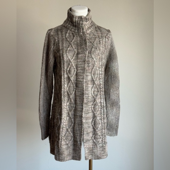 Prana Estelle Duster Cardigan Knit Knotted
Sweater Coat With Pockets Size S - Picture 4 of 7